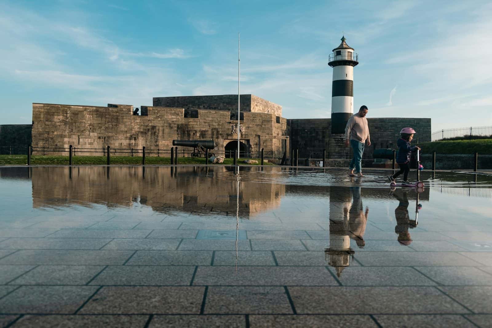 Southsea Castle and its lighthouse